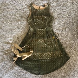 Lace High Low Dress Size 3